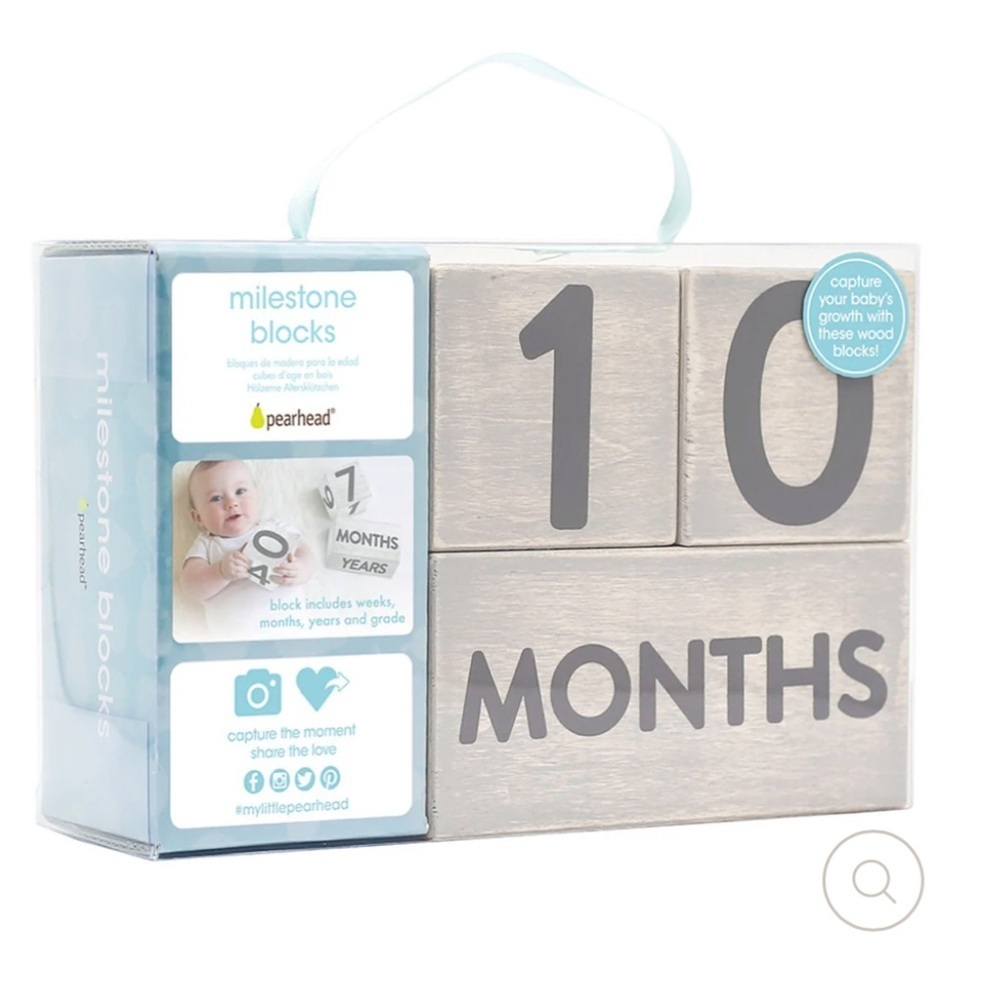 Pearhead Wooden Milestone Blocks